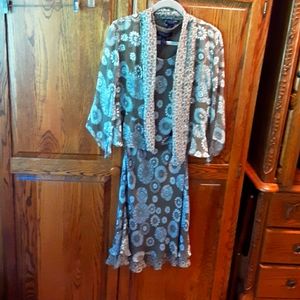 2 pc. Summer dress. Signature by Robbie Bee. Never